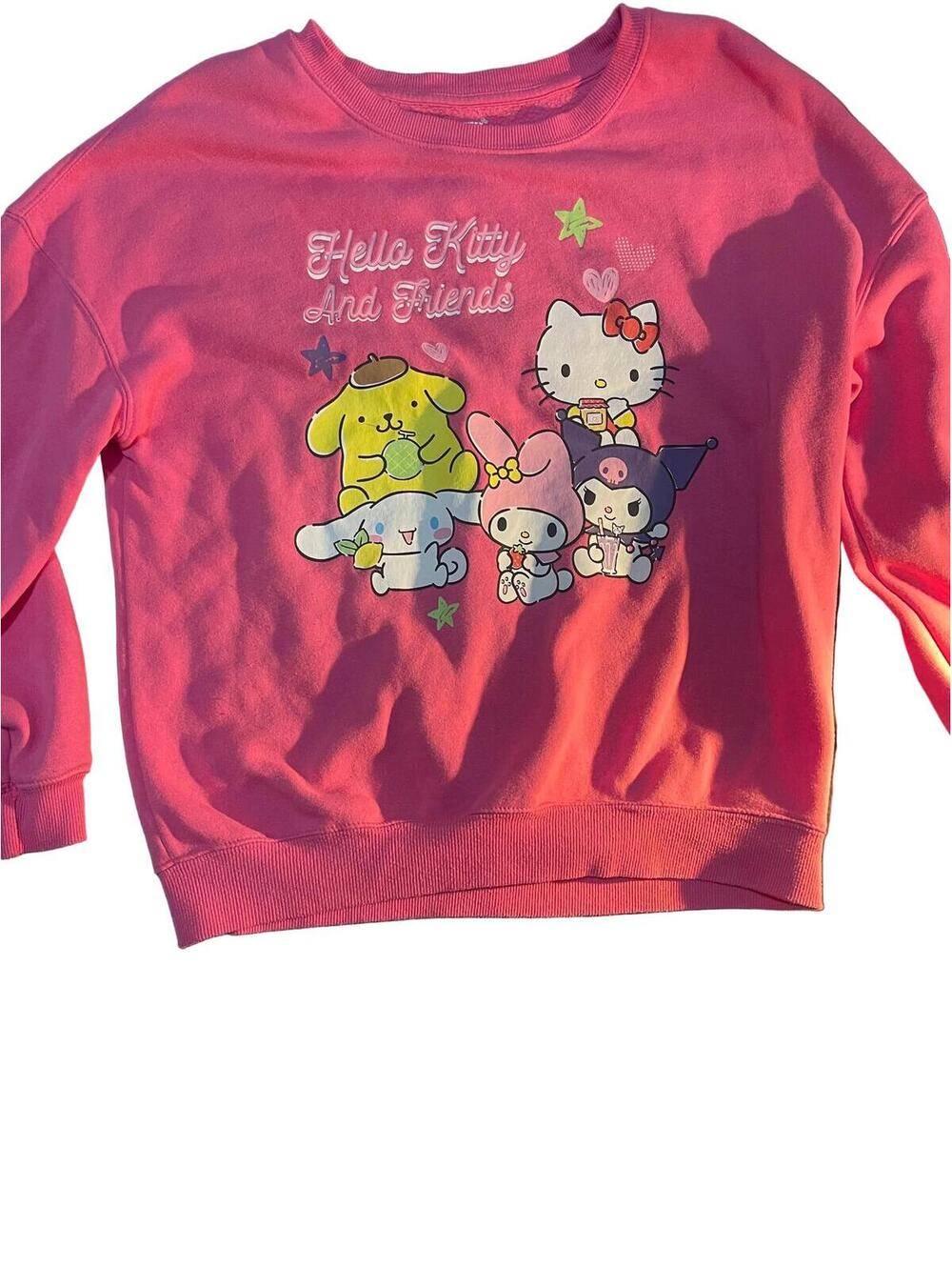 Preloved Hello Kitty & Friends Graphic Sweater – Size Medium
